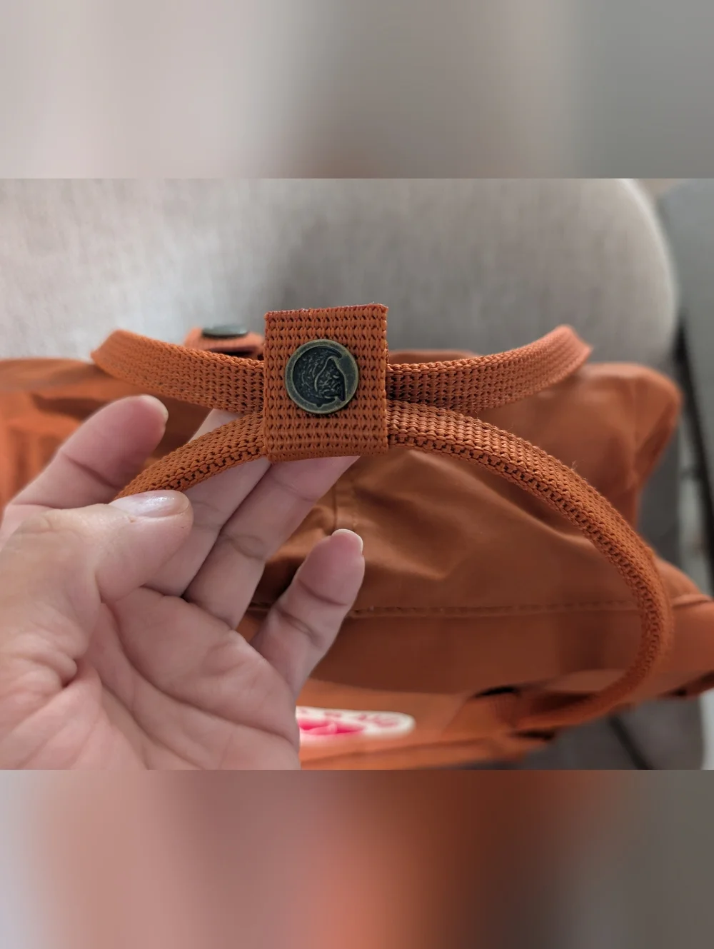 Fjallraven Kånken Orange Men's Backpack NWOT